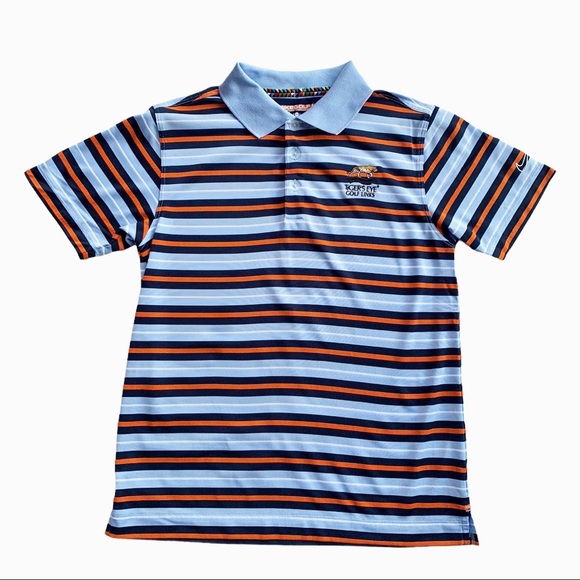 Nike Other - Nike Golf Tigers Eye Golf Links Golf Polo Medium
